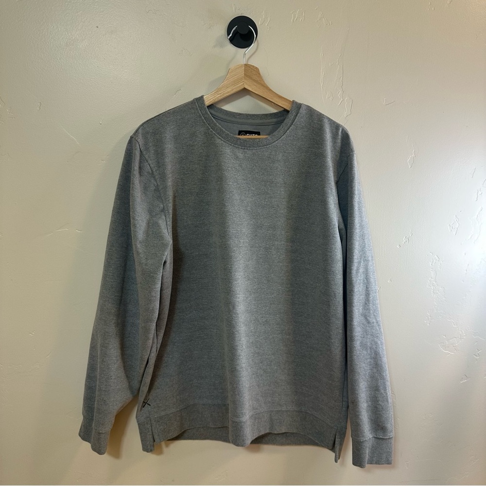 Cuts Men’s Hyperloop Pullover Split-Hem Crewneck … - image 3